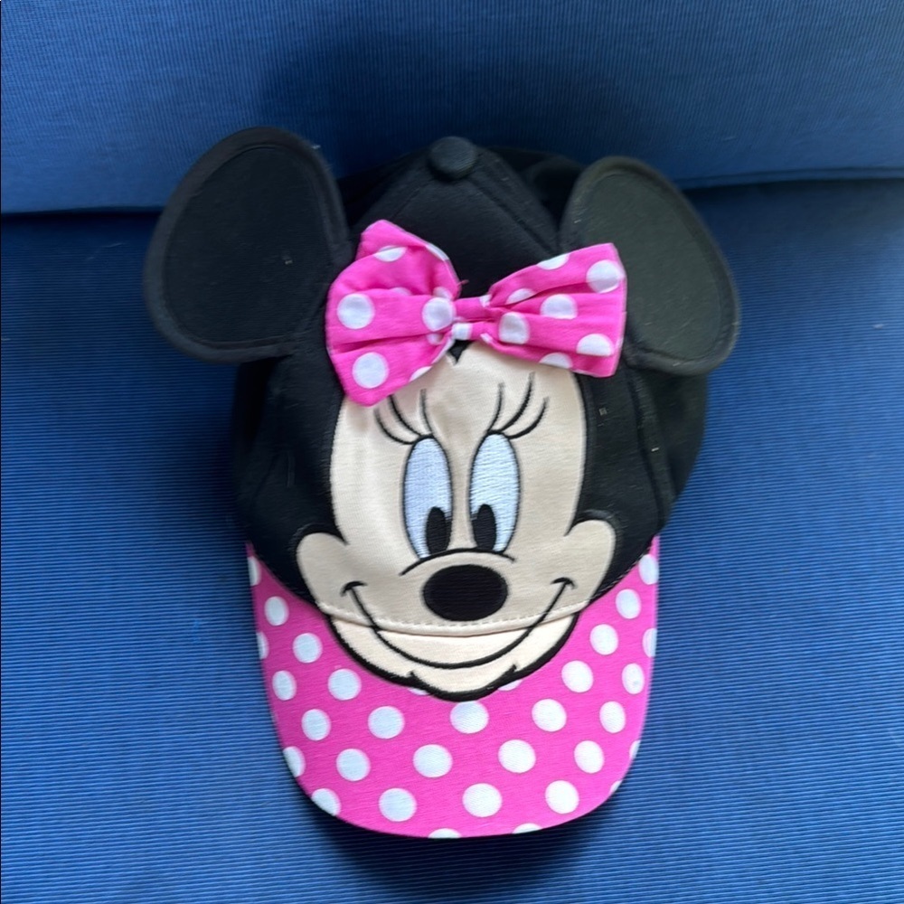 Disney Minnie Mouse Pink and Black Toy Cap